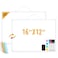 Lumspax Small Dry Erase Board for Wall 16 x 12 DoubleSided Hanging Whiteboard Magnetic White Board with 4 Markers 4 Magnets and 3 Mini Sticky Notes Portable Whiteboard for Kids School Home Office