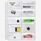 STORE SMART StoreSMART Plastic Pages Memory SD Cards and Business Cards with Flaps for 3Ring Binders 10Pack VH308F10