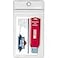 STORE SMART StoreSMART USB Flash DriveMemory Cards Business Card Holders 10Pack ZipTop and Hang Hole Open Short Side R3578ZIPSFLASH10