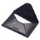 HISCOW Envelope Business Card Case with Magnet Closure Italian Calfskin Black