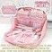 UIVXXUD Kawaii Cute Aesthetic Pencil Case Large Capacity Canvas Pen Pouch Bag