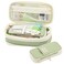 EHOPE Big Capacity Pencil Pen Case Office Large Storage High Capacity Bag Pouch Holder Box Organizerfor Office Travel Holder BoxGreen1