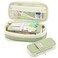 EHOPE Big Capacity Pencil Pen Case Office Large Storage High Capacity Bag Pouch Holder Box Organizerfor Office Travel Holder BoxGreen1
