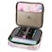 Lbxgap MultiFunctional Zipper Pencil ipad case with Handle and Zippered Pocket Carrying Protective Bag with Bookmark and Book Fixing Straps for Travel Office