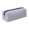 OZAOZ Cute Pencil Case Capacity Pencil Pouch Aesthetic Pen Bag Office Stationery Organizer Simple Sturdy Multifunctional Cosmetic Pouch Navy blue