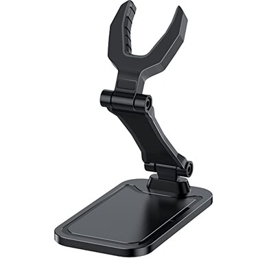 Symcode Universal Barcode Scanner Stand Hands Free Barcode Scanning BarCode Reader Cradle Holder Base Angle and Height Adjustable Head for Desk Support Holder
