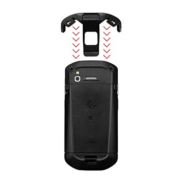ONOTEC Plastic Carrying Clip for Zebra TC51 TC52 TC56 57 SGTC51CLIPHC101 Black Barcode Scanner caseScanner AccessoriesHandheld Barcode Touch Mobile Computer Accessories Black