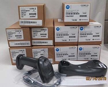 Zebra Symbol LI4278 Wireless 1D Barcode Scanner with Cradle and USB Cable