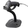 Symbol Zebra LS2208 Series Corded Handheld Standard Range Laser Scanner Kit with Gooseneck Stand and Cable Twilight Black LS2208SR20007RNA