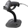 Symbol Zebra LS2208 Series Corded Handheld Standard Range Laser Scanner Kit with Gooseneck Stand and Cable Twilight Black LS2208SR20007RNA