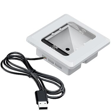 Symcode Embedded Barcode Scanner NFC Reader 1D 2D QR Code Scanning Module 3 TTL Interface Barcode Scanner NFC Reader Writer for Access ControlLocker Scan Code Payment etc