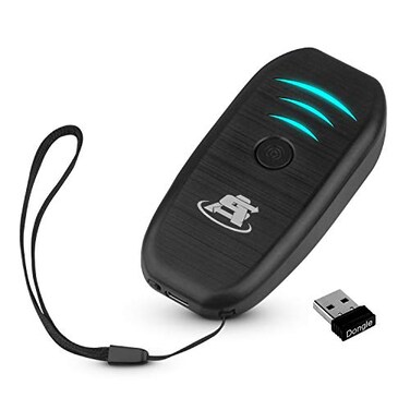 ScanAvenger Portable MiniWireless Bluetooth Barcode Scanner Hand Scanners Cordless Rechargeable 1D 2D Scan Gun for Inventory Management Wireless Handheld USB QR 1D2D Mini Barcode Reader