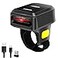 symcode 2D Bluetooth Ring Barcode ScannerSymcode Wearable Wireless Finger Mini Bar Code Reader Scanner
