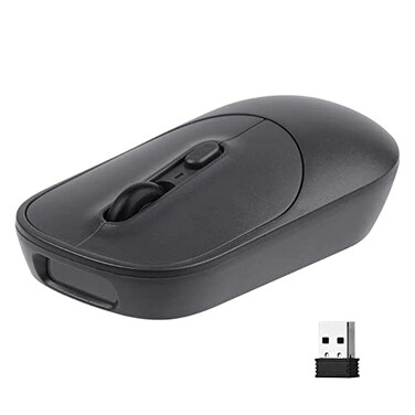 THARO New Wireless Mouse Barcode Scanner 2in1 Design 2D Handheld Barcode Scanner with Wireless Mouse Functions for POS SystemStoreSupermarket WarehouseBlack