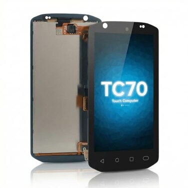 EXCEPOWER for Zebra TC70 TC75 TC70X TC75X TC72 LCD Screen Replacement LCD Touch Display Digitizer Assembly Compatible with Handheld Android Barcode Scanners