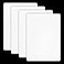 Enjoyist 4Pack White Blank Sign 10x 7 Plastic