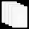 Enjoyist 4Pack White Blank Sign 10x 7 Plastic