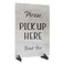 OriginDesigned Please Pick Up Here Sign Order Delivery Caf Takeaway Coffee Shop Sandwich Shop Counter Sign A4 size White Stand