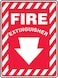 Accuform Fire Extinguisher Safety Sign Plastic 10 x 7 Inches MFXG417VP