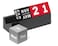 MoMA Cubes Perpetual Calendar RedGreyBlack