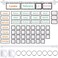 Kosiz Composition Notebook Spanish Classroom Calendar Back to School Calendario Espanol Bulletin Board Set Composition Flip Calendar with Holder for Teacher Must Have Classroom Organization Kits