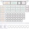 Kosiz Composition Notebook Spanish Classroom Calendar Back to School Calendario Espanol Bulletin Board Set Composition Flip Calendar with Holder for Teacher Must Have Classroom Organization Kits
