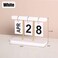 SUPTEC Perpetual Daily Flip Calendar for Desk Reusable Office Desktop Decor Home Accessories Photography Props White TZLcalendar