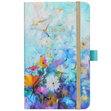 MaaIbok 20262029 Pocket PlannerCalendar 3 Year Monthly Planner 20262029 July 2026 June 2029 63 x 38 60 Notes Pages Inner Pocket Pen Loop Elastic Closure Perfect Organizer for Purse