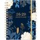 Indeme 20262029 Monthly PlannerCalendar 3 Year Monthly Planner 20262029 63 x 84 July 2026 June 2029 Months Tabs Inner Pocket Elastic Closure TwinWire Binding