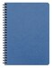 Clairefontaine Age Bag Wirebound Notebook A5 120 Pages Lined Blue