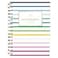 AT-A-GLANCE ATAGLANCE Planner 20252026 Academic Simplified by Emily Ley Weekly Monthly 512 x 812 Small Monthly Tabs Flexible Cover Happy Stripe EL37200A