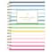 AT-A-GLANCE ATAGLANCE Planner 20252026 Academic Simplified by Emily Ley Weekly Monthly 512 x 812 Small Monthly Tabs Flexible Cover Happy Stripe EL37200A