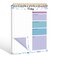 GOLDPEI To Do List Notepad To Do List Notebook for Work with 52 Sheets 65 x 98 Checklist Productivity Organizer with Hourly Schedule for Task ManagementViolet
