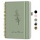Taja Undated Weekly Planner Weekly To Do List Notebook with Goal Habit Tracker Organizer A5 Weekly Planner Notebook with Spiral Binding 61 x 82 Green