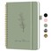 Taja Undated Weekly Planner Weekly To Do List Notebook with Goal Habit Tracker Organizer A5 Weekly Planner Notebook with Spiral Binding 61 x 82 Green