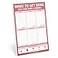 Knock Knock What to Get Do So I Can Have a Drink To Do List Note Pad 6 x 9inches