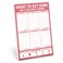 Knock Knock What to Get Do So I Can Have a Drink To Do List Note Pad 6 x 9inches