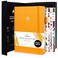 Clever Fox Planner Premium Edition Undated Luxurious Weekly Monthly Planner to Increase Productivity and Hit Your Goals Organizer Start Anytime A5 Lasts 1 Year Amber Yellow Weekly