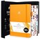 Clever Fox Planner Premium Edition Undated Luxurious Weekly Monthly Planner to Increase Productivity and Hit Your Goals Organizer Start Anytime A5 Lasts 1 Year Amber Yellow Weekly