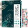 PLANBERRY Large Weekly Planner Premium Undated Life Budget Planner Organizer Productivity Journal 8x104 Green Pastures