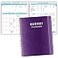 Getvow Budget Planner 8 x 95 Monthly Budget Book with Expense Tracker Notebook 2026 Budgeting Book and Financial Planner to Control Your Money Large Size PU Leather Purple