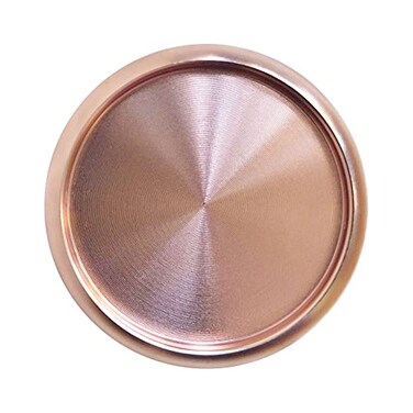 Fromthenon 11PCS Premium 125 Inch Aluminum Discs for Discbound Notebook and Planner Rose Gold