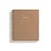 IPPINKA Minimalist Planner Undated Monthly and Weekly Pages Letterpressed Kraft Cover