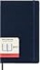 Moleskine 2024 Daily Planner 12M Large Sapphire Blue Hard Cover 5 x 825