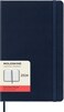 Moleskine 2024 Daily Planner 12M Large Sapphire Blue Hard Cover 5 x 825