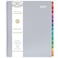 Artfan 2027 Monthly Planner 2027 Planner JAN 2027 Dec 2027 85 x 11 Monthly PlannerCalendar 12Month Planner with Tabs Pocket Label Contacts and Passwords Thick Paper TwinWire Binding Grey