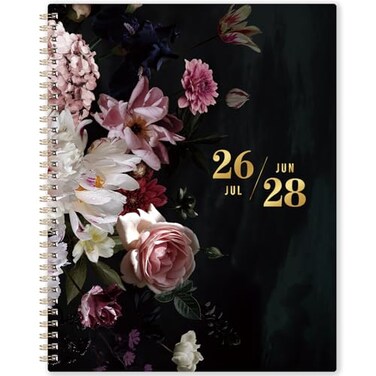 Vindora 20262028 Monthly Planner 9 x 11 Large Monthly Calendar Planner 20262028 JUL 2026 JUN 2028 2 Year Calendar with Tabs Twinwire Binding Useful Inner Pocket Premium Paper