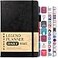 Legend Planner Daily for 3 Months Undated Monthly Weekly Daily Planner to Hit Goals Organizer Productivity Journal A5 Black