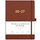 Vondafe 20262027 Planner Weekly and Monthly Planner 20262027 Jul 2026 Jun 2027 9 x 11 2627 Calendar Planner with Inner Pocket Elastic Closure Pen Loop Bookmarks Leather Hardcover Brown