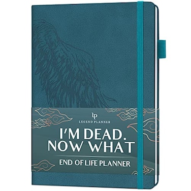 Legend Planner Legend End of Life Planner When Im Gone Workbook for Final Arrangements Beneficiary Information Funeral Planning Last Wishes Will Preparation Final Wishes Organizer Book 7x10 Dark Teal